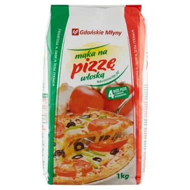 Gdańskie Młyny Mąka pszenna na pizzę włoską tipo 00 1 kg - 0
