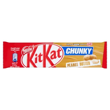 KitKat Chunky Peanut Butter Paluszek waflowy w mlecznej czekoladzie 42 g - 3