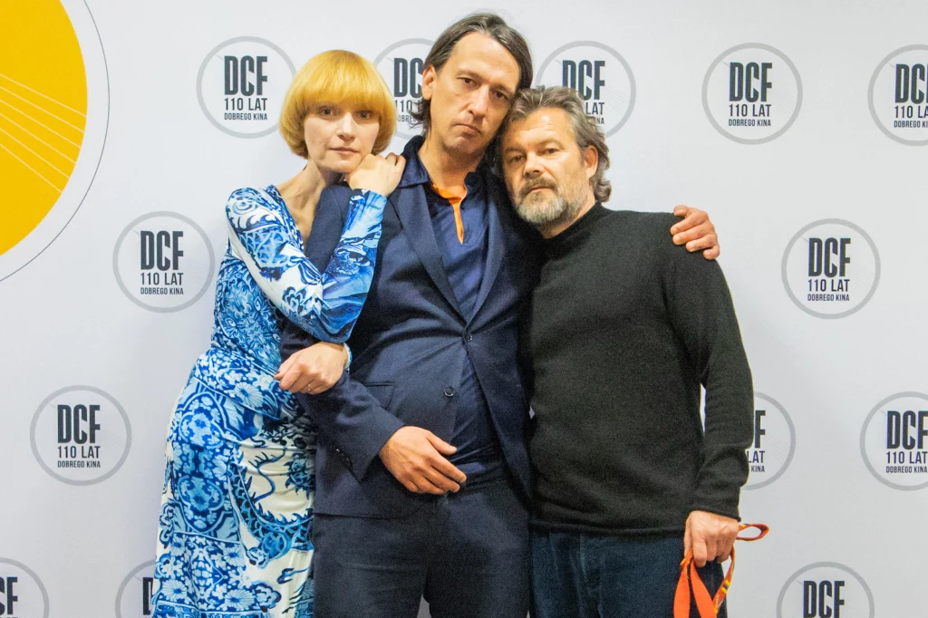 Agata Buzek i Jacek Braciak oraz Łukasz Grzegorzek 