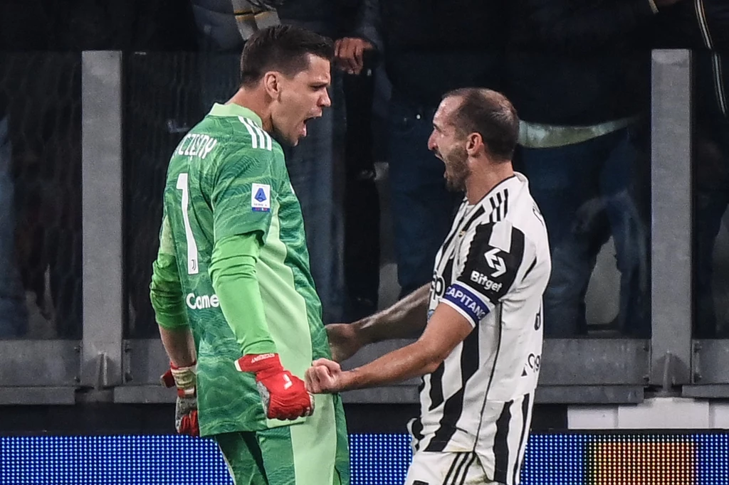 Wojciech Szczęsny i Giorgio Chiellini Wojciech Szczęsny i Giorgio Chiellini