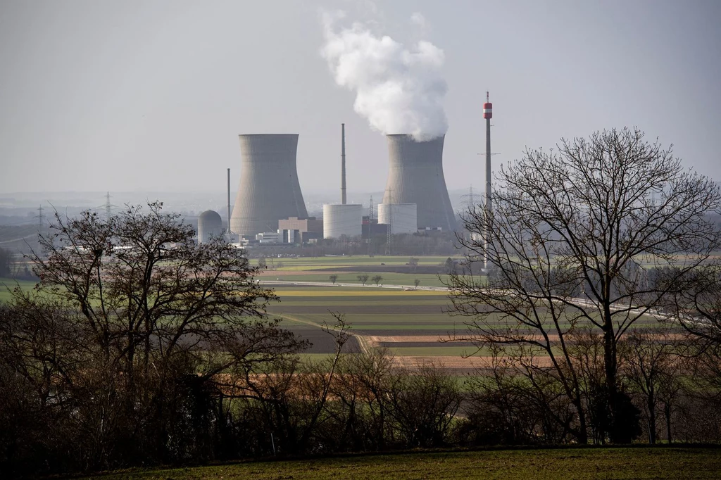 Elektrownia jądrowa w Niemczech.