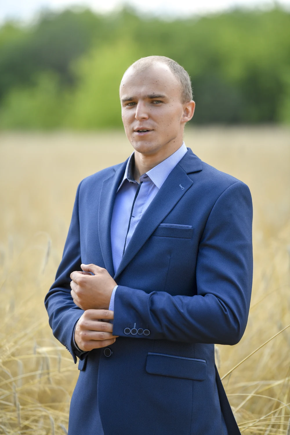 Kamil na planie programu "Rolnik szuka żony" Kamil na planie programu "Rolnik szuka żony"