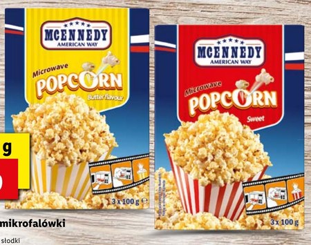 Popcorn Mcennedy - promocja Lidl