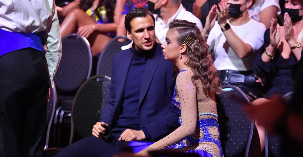 Jarosław Bieniuk z córką Oliwią