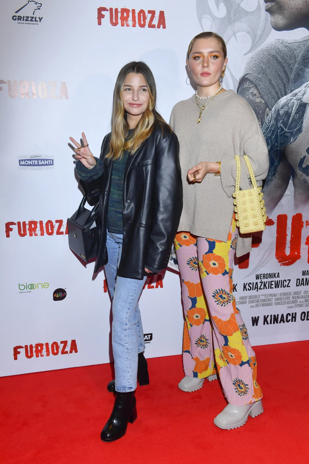 Gwiazdy na premierze filmu "Furioza": Julia Wieniawa z Igą Krefft