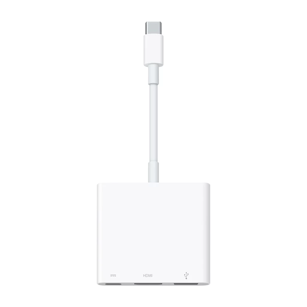 Wieloportowa przejściówka z USB-C na cyfrowe AV - Apple