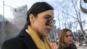 Emma Coronel Aispuro  zyskała popularność podczas procesu sądowego męża