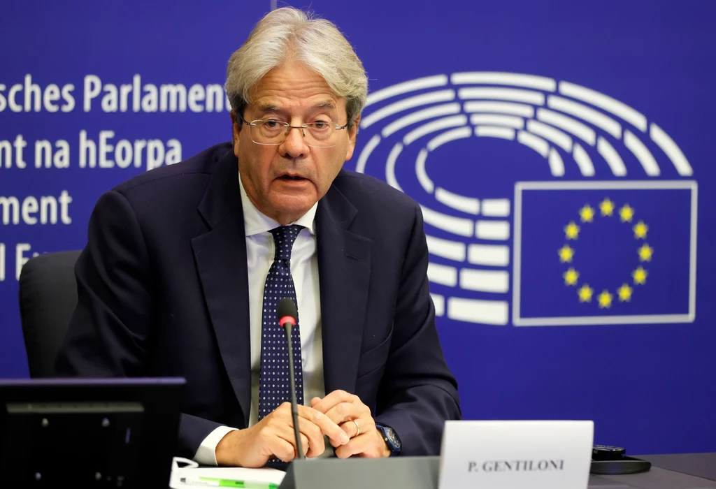 Komisarz UE ds. gospodarczych Paolo Gentiloni 