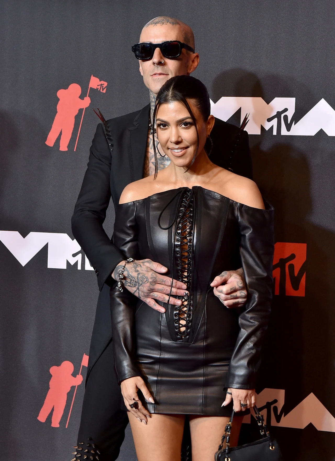Kourtney Kardashian i Travis Barkery Kourtney Kardashian i Travis Barkery