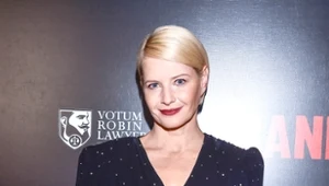 Małgorzata Kożuchowska na premierze filmu "Banksterzy" (2020)