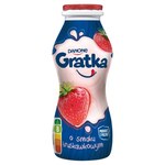 Gratka Napój mleczny o smaku truskawkowym 170 g