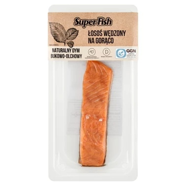 SuperFish Łosoś wędzony na gorąco 100 g - 2