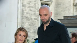 Marcin Gortat z żoną