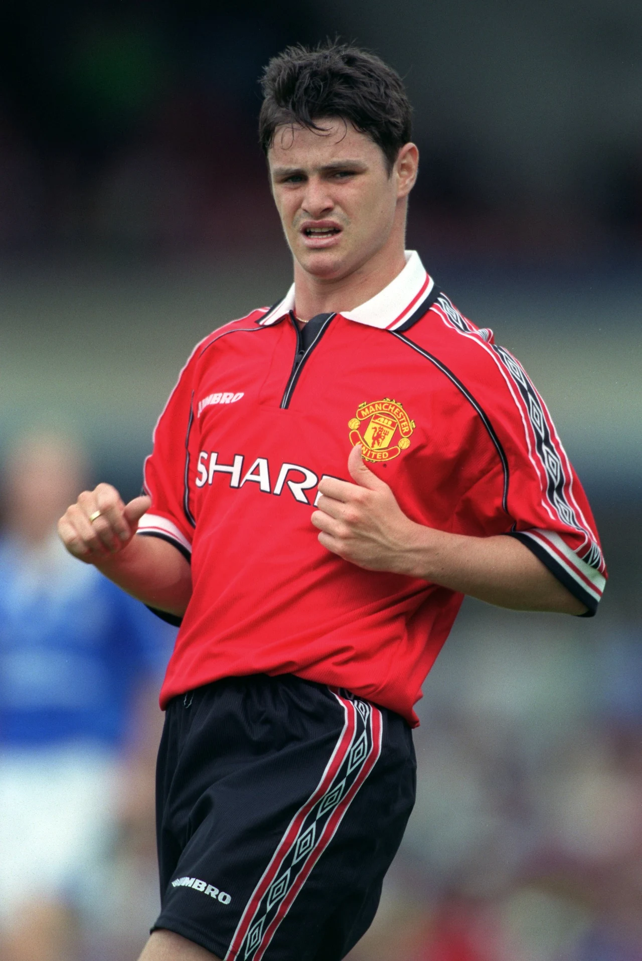 Philip Mulryne karierę piłkarską rozpoczynał w Manchesterze Unuted