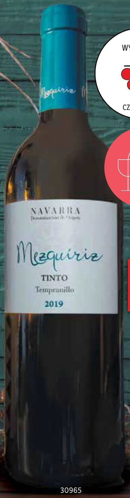 Wino czerwone Mezquiriz Navarra