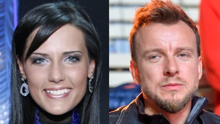 Piotr Kupicha i jego żona Ewelina Sienicka-Kupicha