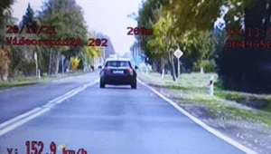 Kierowca Opla pędził 152 km/h w terenie zabudowanym!