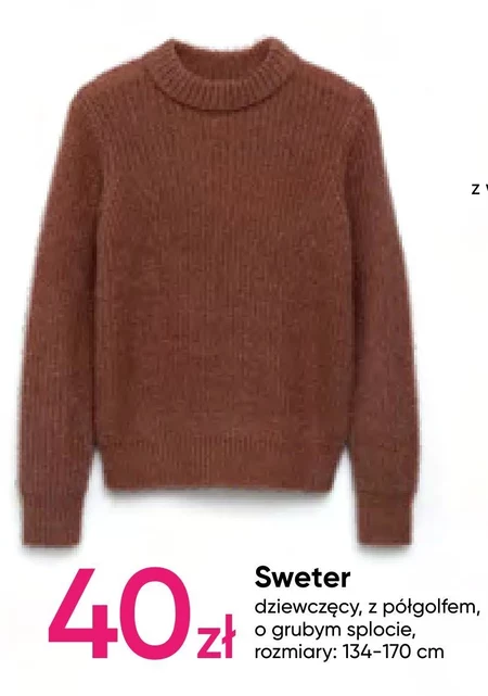 Sweter dziewczęcy Pepco