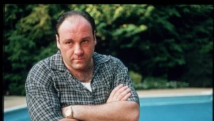 James Gandolfini w serialu "Rodzina Soprano"