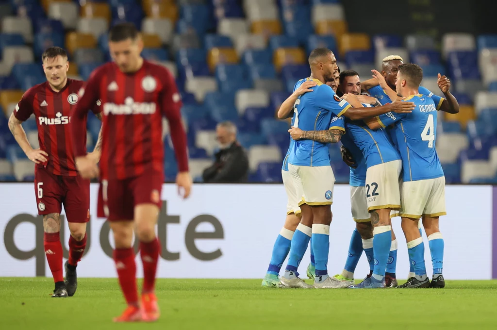 Legia przegrała z Napoli