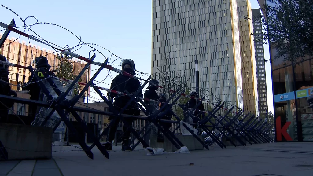 Luksemburg przed rozpoczęciem protestu górników z Polski
