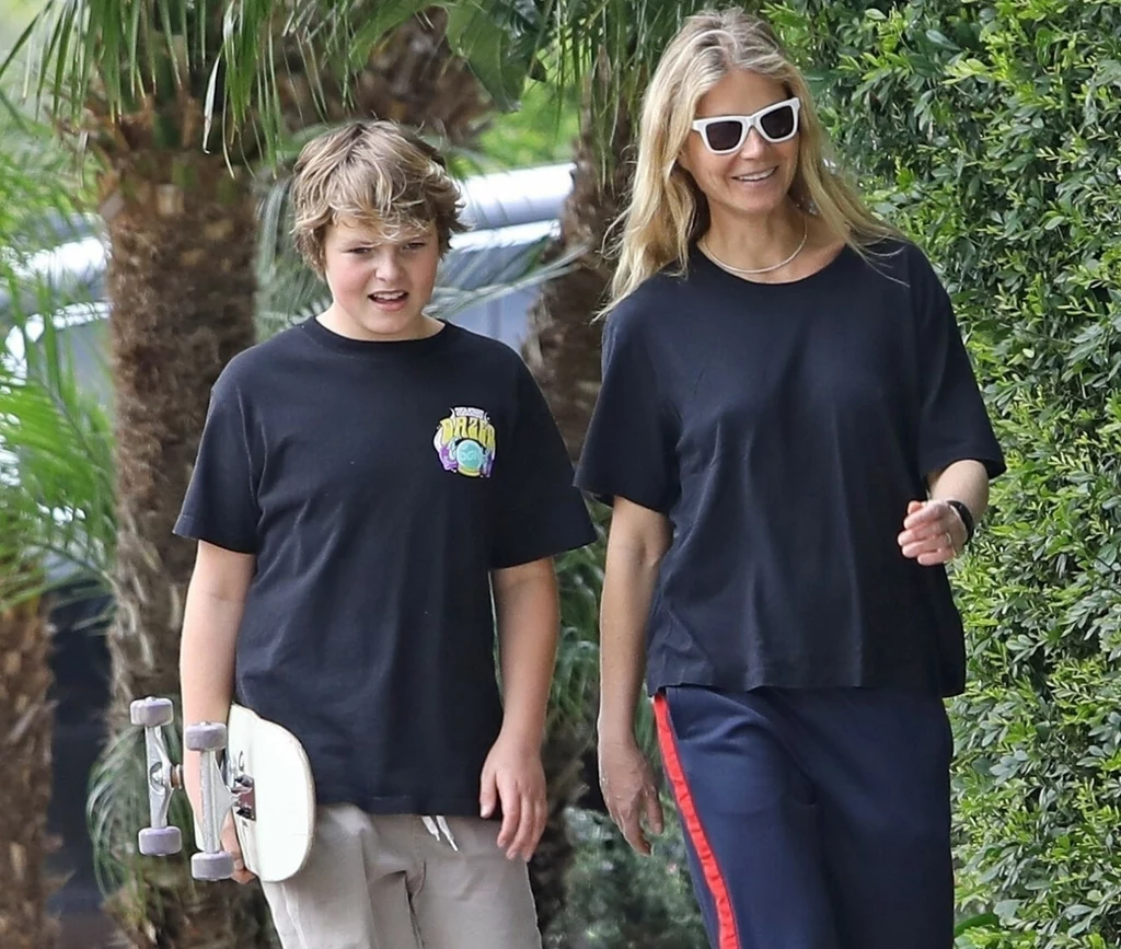 Gwyneth Paltrow uwielbia spędzać czas ze swoim synem, Mosesem 