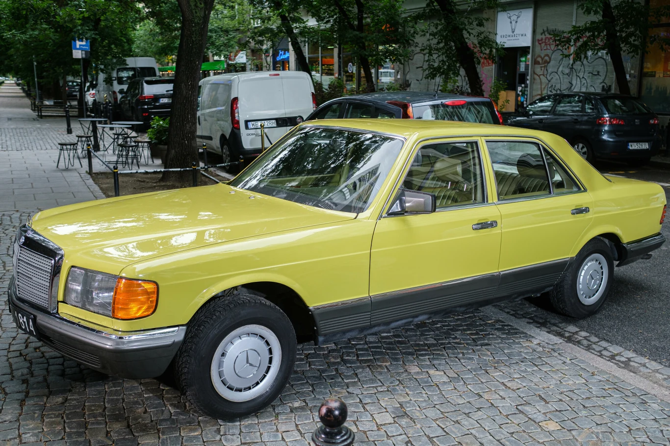 Mercedes 280 SE - ten egzemplarz był ostatnim samochodem Stanisława Lema