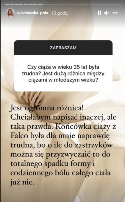 Pola Wiśniewska na Instagramie @wisniewska_pola