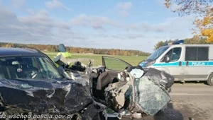 Tragiczne czołowe zderzenie BMW z Toyotą