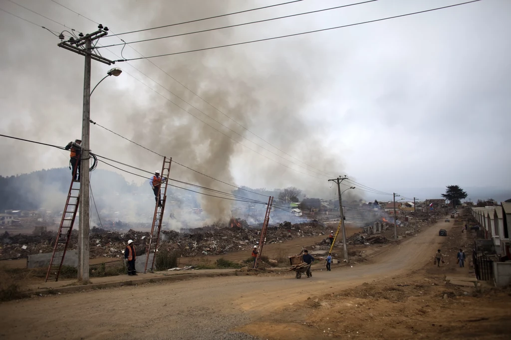 Trzęsienie ziemi w Chile w 2010 roku przyniosło wiele szkód dla infrastruktury w kraju