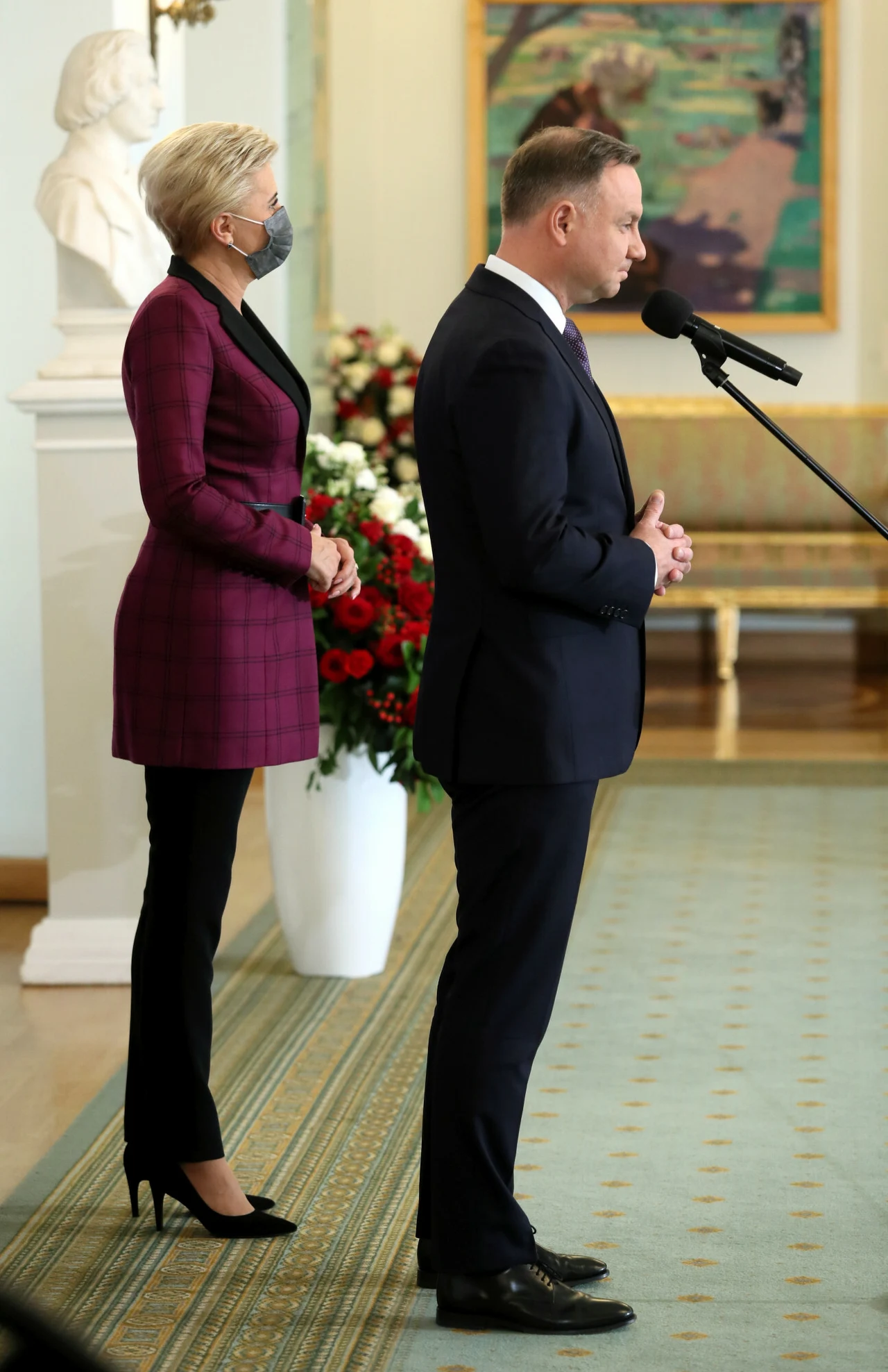 Andrzej Duda i Agata Duda 