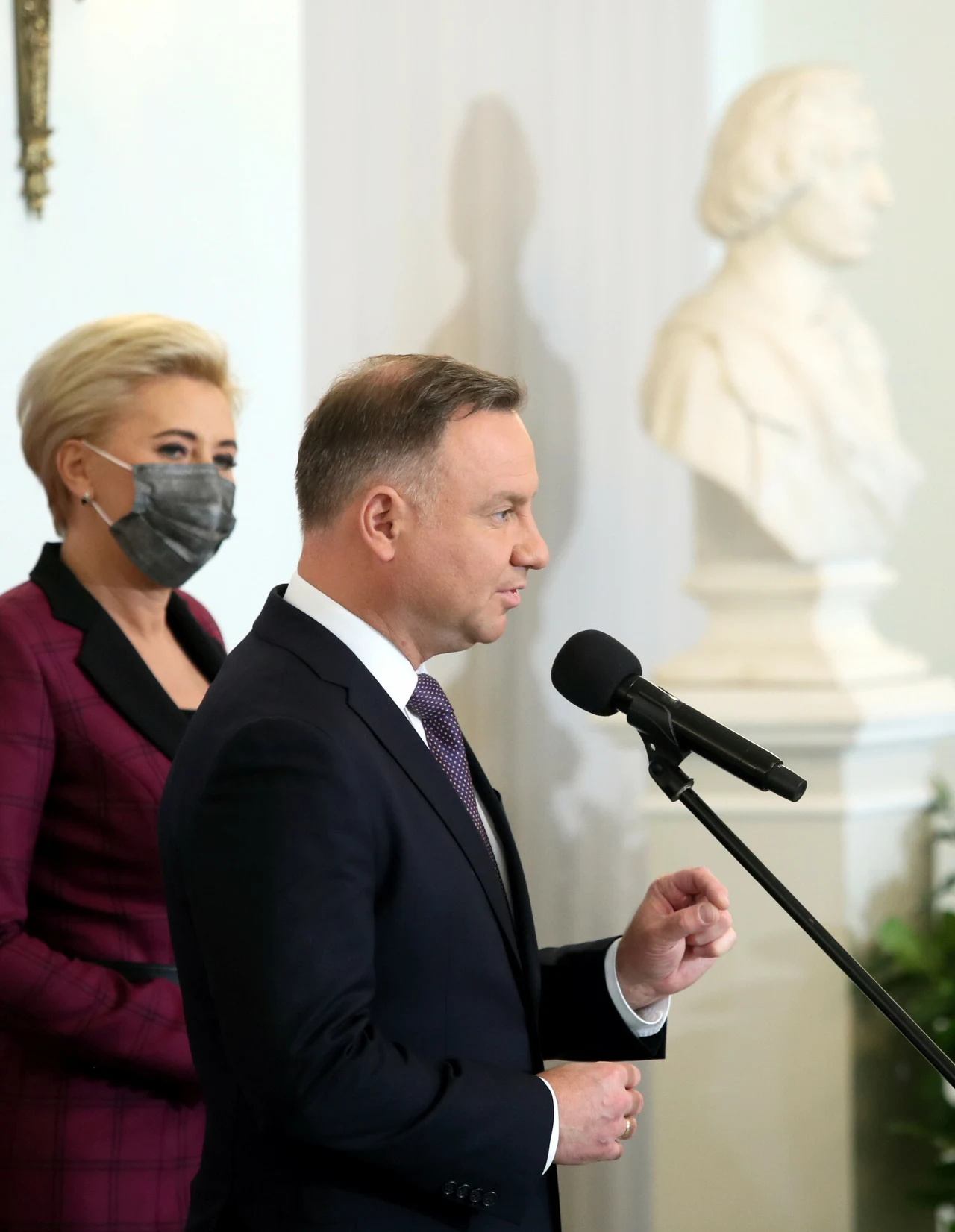 Andrzej Duda i Agata Duda 