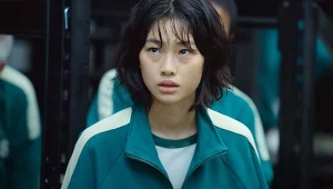 Kang Sae-byeok, no. 067/ kadr z serialu "Squid Game"