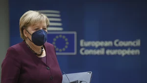 Angela Merkel podczas szczytu UE