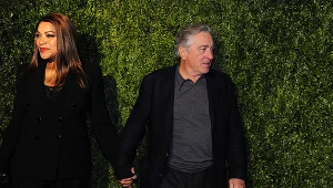 Robert De Niro i Grace Hightower w 2018 roku