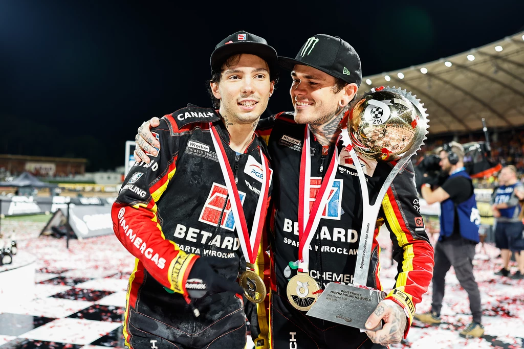Gleb Czugunow i Tai Woffinden Gleb Czugunow i Tai Woffinden