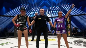 Karolina Juśkiewicz zdecydowanie wygrała z Karoliną Owczarz w trakcie gali KSW 64. Sędziowie byli zgodni co do wyniku starcia