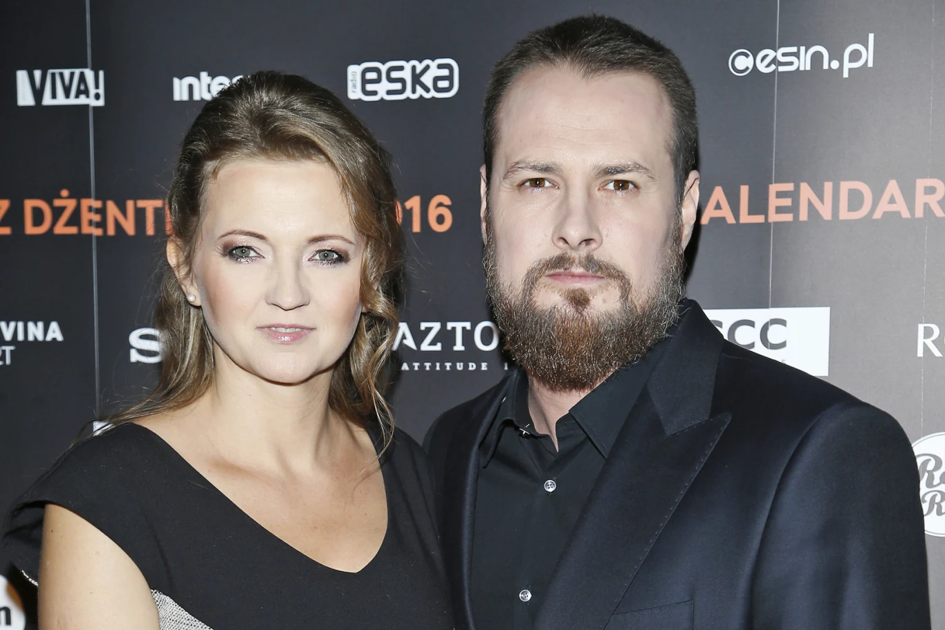 Paweł Małaszyński z żoną Paweł Małaszyński z żoną