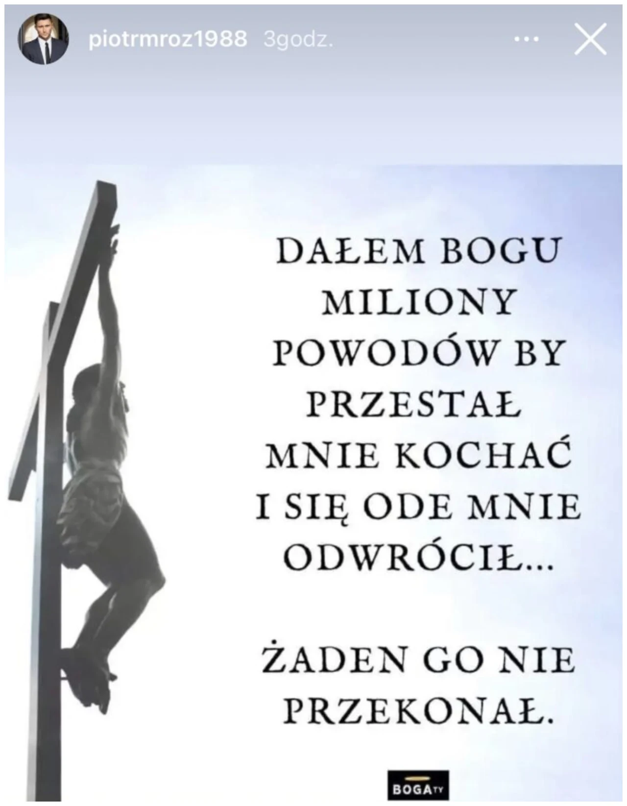 wpis Piotra Mroza wpis Piotra Mroza