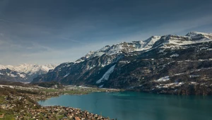 Brienzersee, jezioro w południowej Szwajcarii.