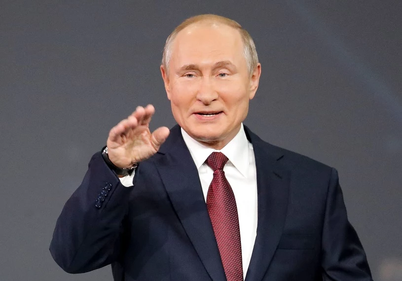 Władymir Putin, prezydent Rosji