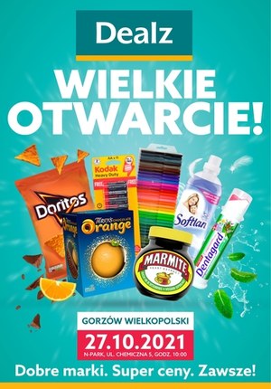 Gazetka promocyjna Dealz - Wielkie otwarcie Dealz Gorzów Wielkopolski