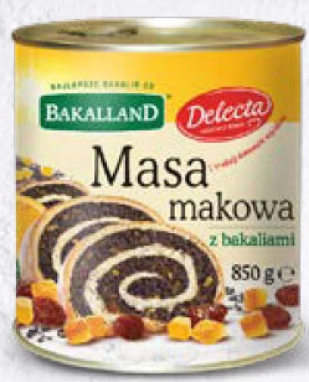 Masa makowa Bakalland