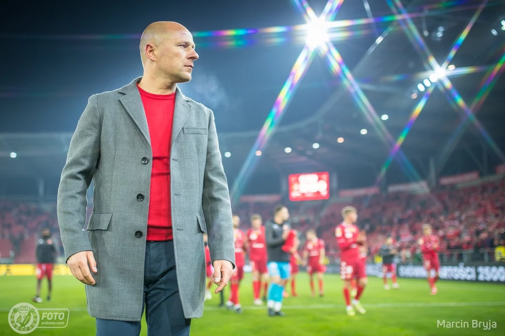 Janusz Niedźwiedź, trener Widzewa Janusz Niedźwiedź, trener Widzewa