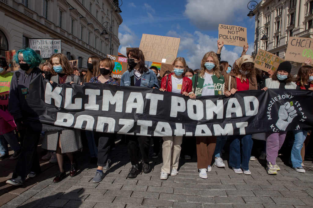 Młodzieżowy Strajk Klimatyczny.