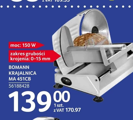 Krajalnica elektryczna Bomann