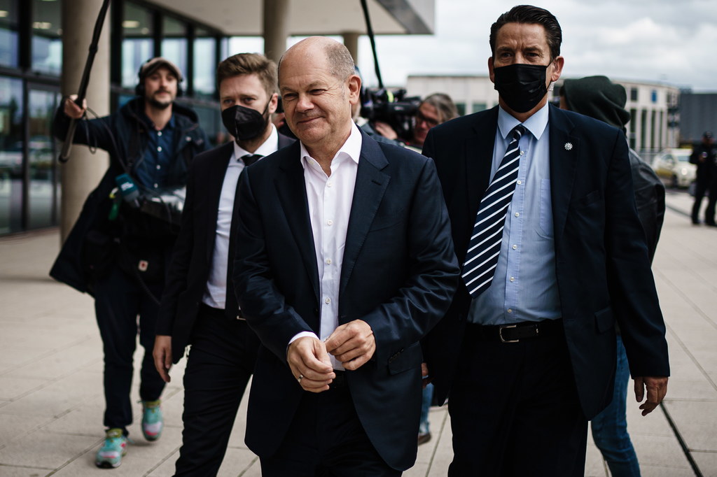 Olaf Scholz, wiceprzewodniczący SPD i kandydat na kanclerza Niemiec 