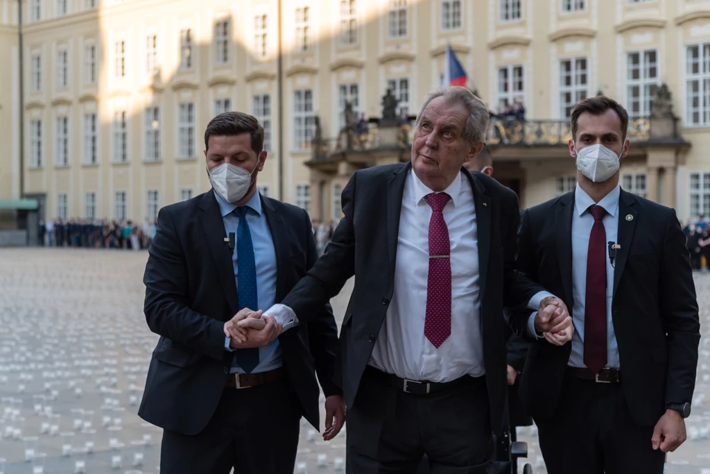 Prezydent Czech Milosz Zeman Prezydent Czech Milosz Zeman