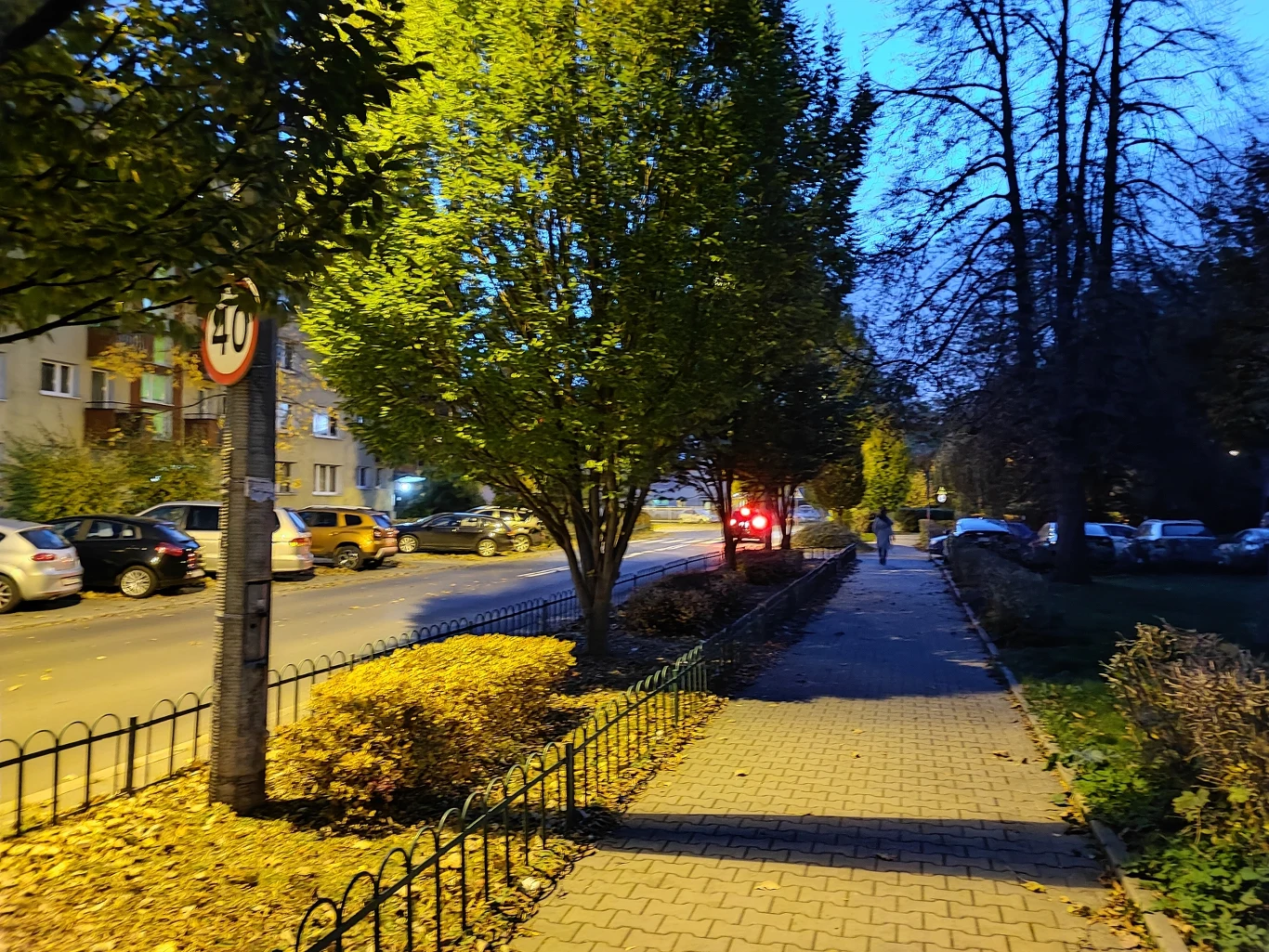 Xiaomi 11T Pro - zdjęcie wykonane głównym obiektywem (tryb nocny)