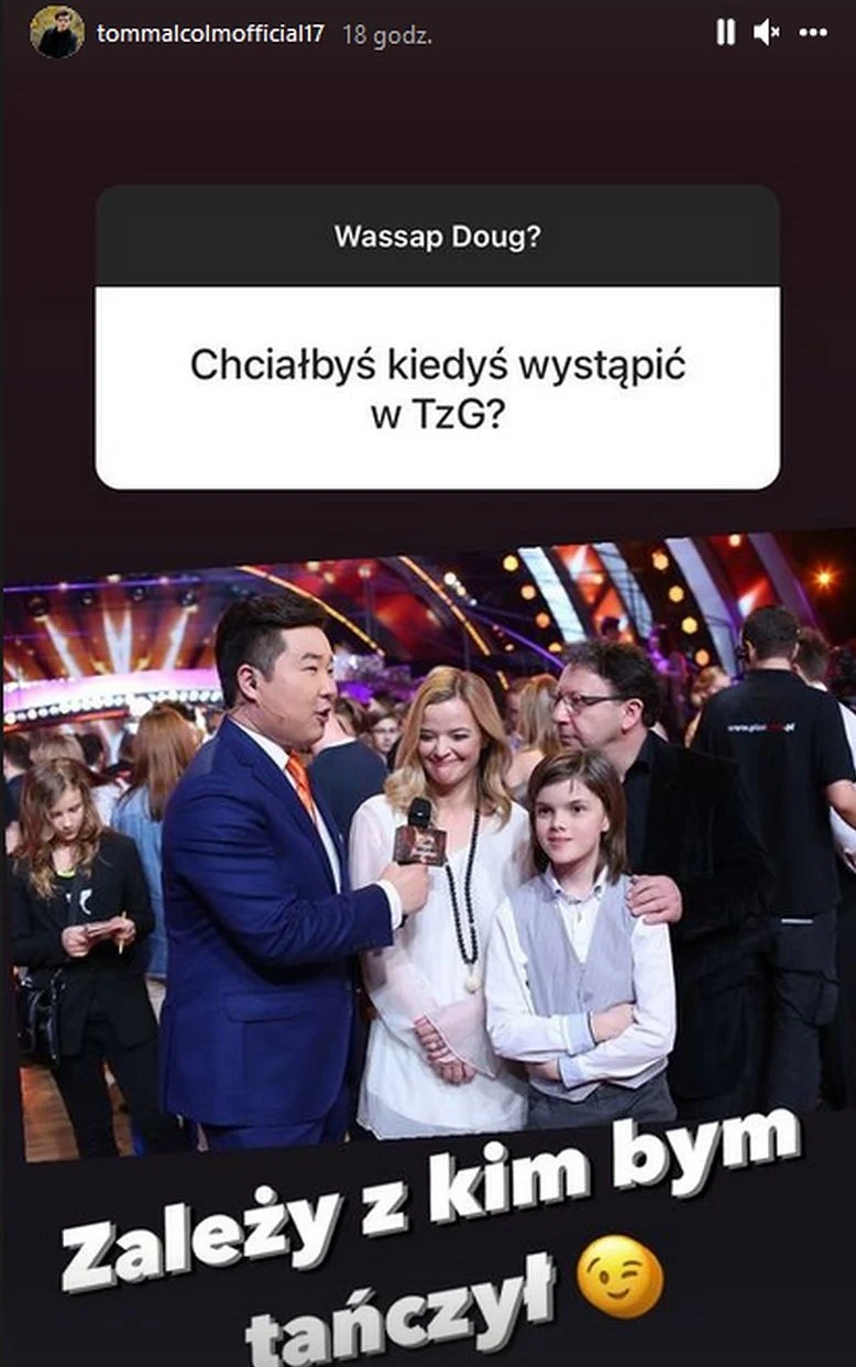 Tomasz Malcolm odpowiada na pytania obserwatorów https://www.instagram.com/tommalcolmofficial17/ Tomasz Malcolm odpowiada na pytania obserwatorów https://www.instagram.com/tommalcolmofficial17/